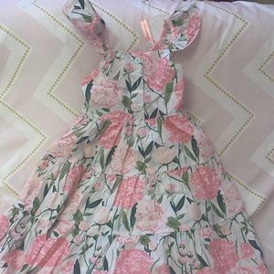 SweetHoney tiered flutter dress NEW WITH TAGS!!!